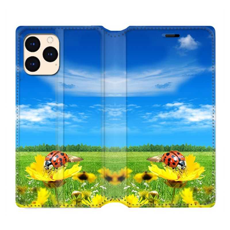 housse Cuir Portefeuille Pour Iphone 12 Mini Coccinelle