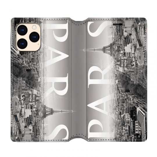 housse Cuir Portefeuille Pour Iphone 12 Mini France Paris Vintage