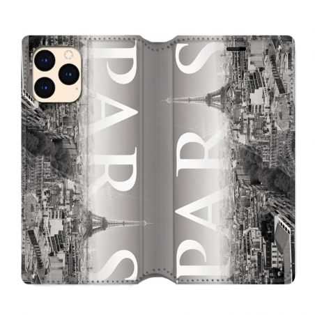 housse Cuir Portefeuille Pour Iphone 12 Mini France Paris Vintage
