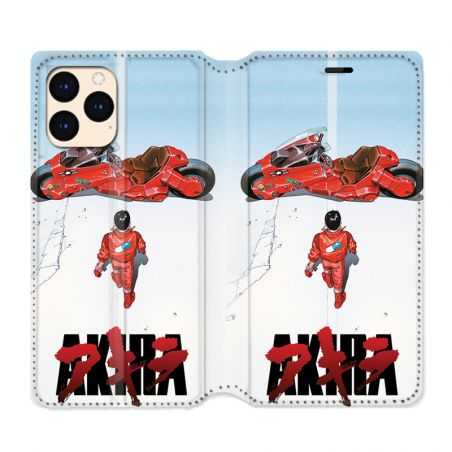 housse Cuir Portefeuille Pour Iphone 12 Mini Manga Akira Affiche