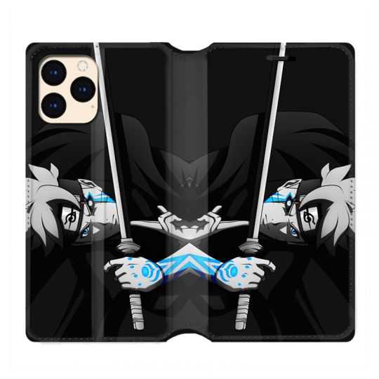 housse Cuir Portefeuille Pour Iphone 12 Mini Manga Boruto Epée