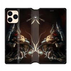 housse Cuir Portefeuille Pour Iphone 12 Mini Manga Full Alchemist Frere