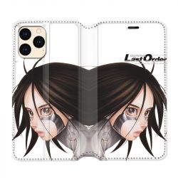 housse Cuir Portefeuille Pour Iphone 12 Mini Manga Gunm Gally