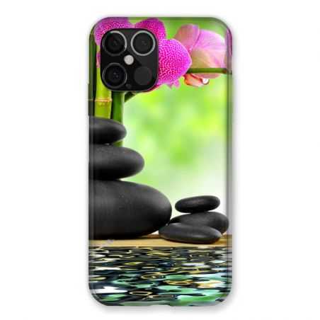 Coque pour Iphone 12 Pro Max Orchidee Eau