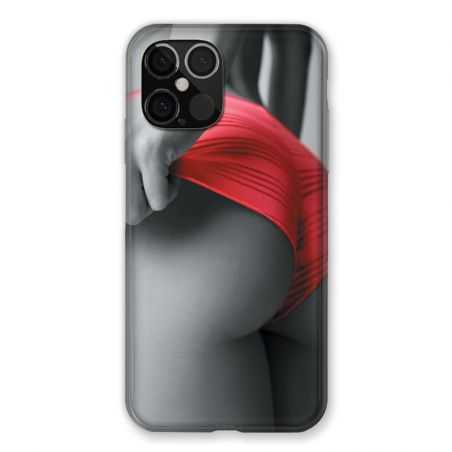 Coque pour Iphone 12 Pro Max Sexy Tanga Rouge
