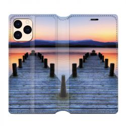 housse Cuir Portefeuille Pour Iphone 12 Mini Ponton