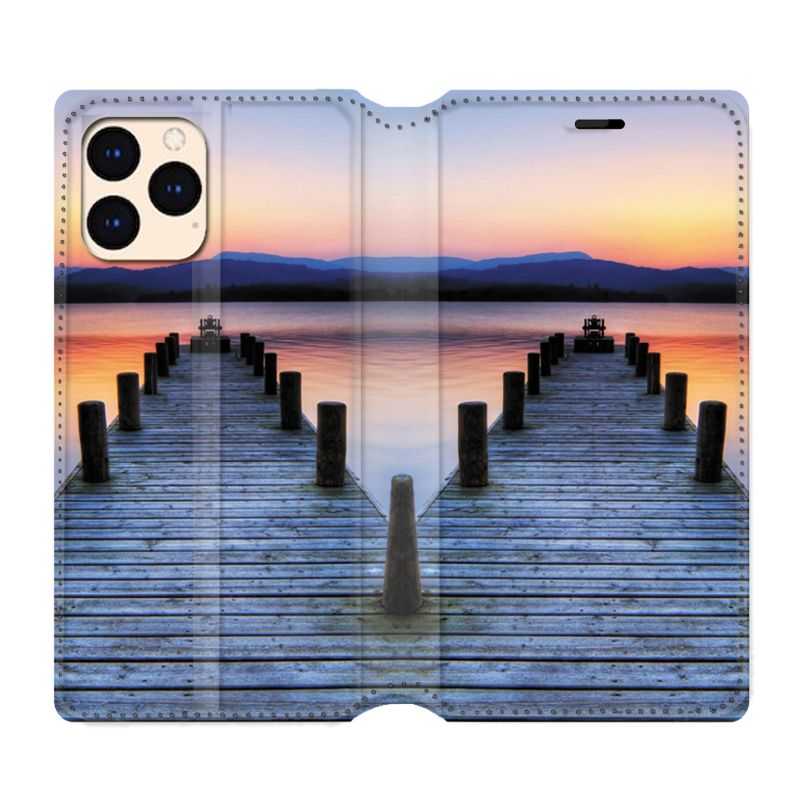 housse Cuir Portefeuille Pour Iphone 12 Mini Ponton