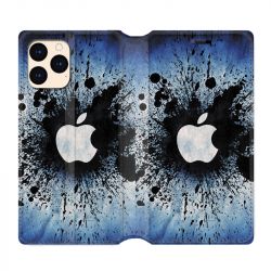 housse Cuir Portefeuille Pour Iphone 12 Mini Pomme Eclaboussure