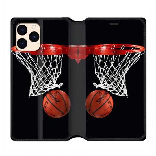 housse Cuir Portefeuille Pour Iphone 12 Mini Panier Basket