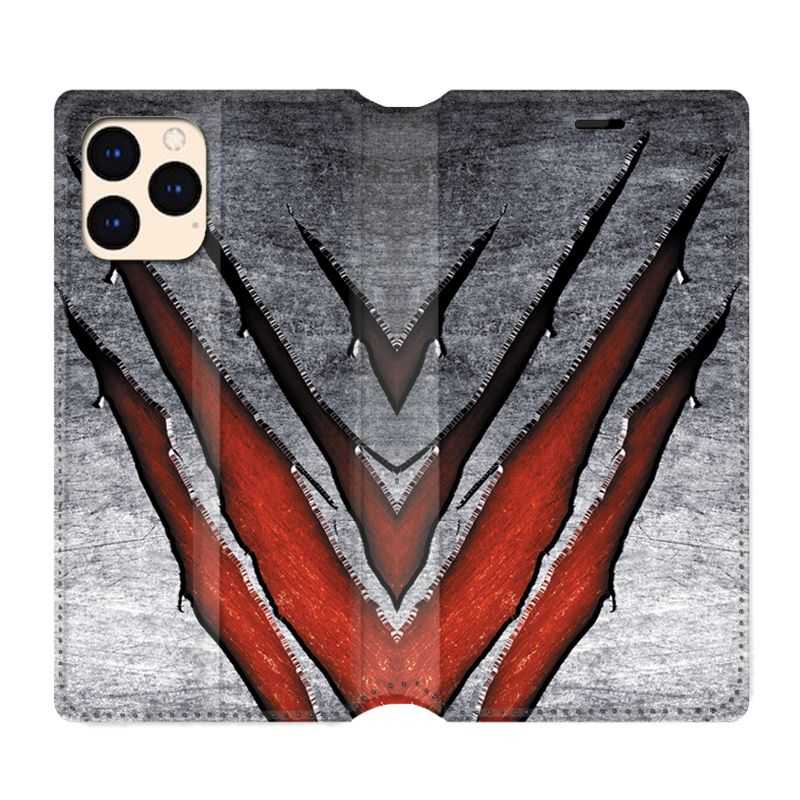 housse Cuir Portefeuille Pour Iphone 12 Mini Texture Beton
