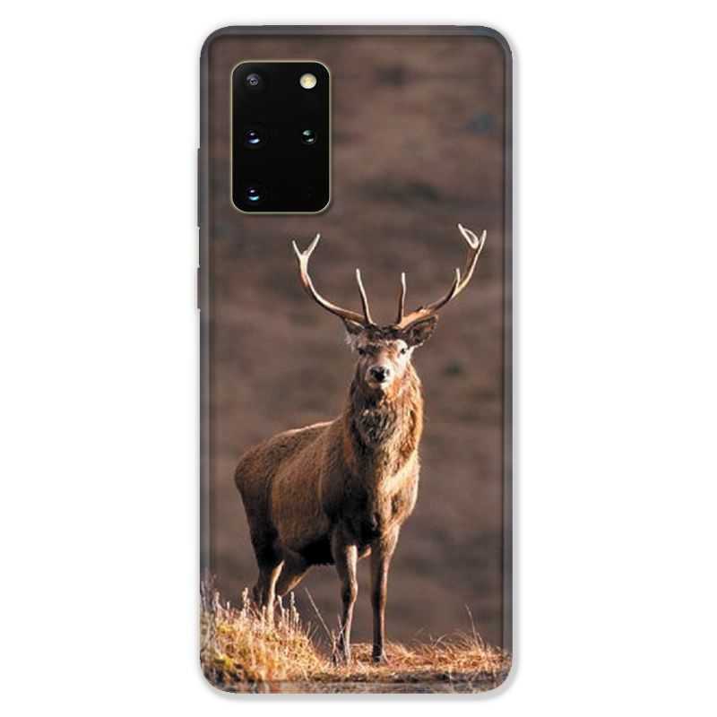 Coque pour Samsung Galaxy S20 PLUS chasse chevreuil Blanc