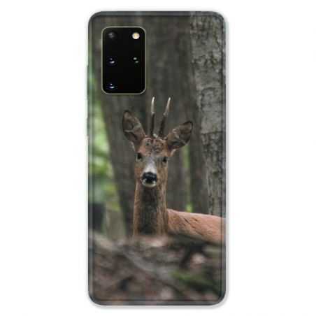 Coque pour Samsung Galaxy S20 PLUS chasse chevreuil Bois