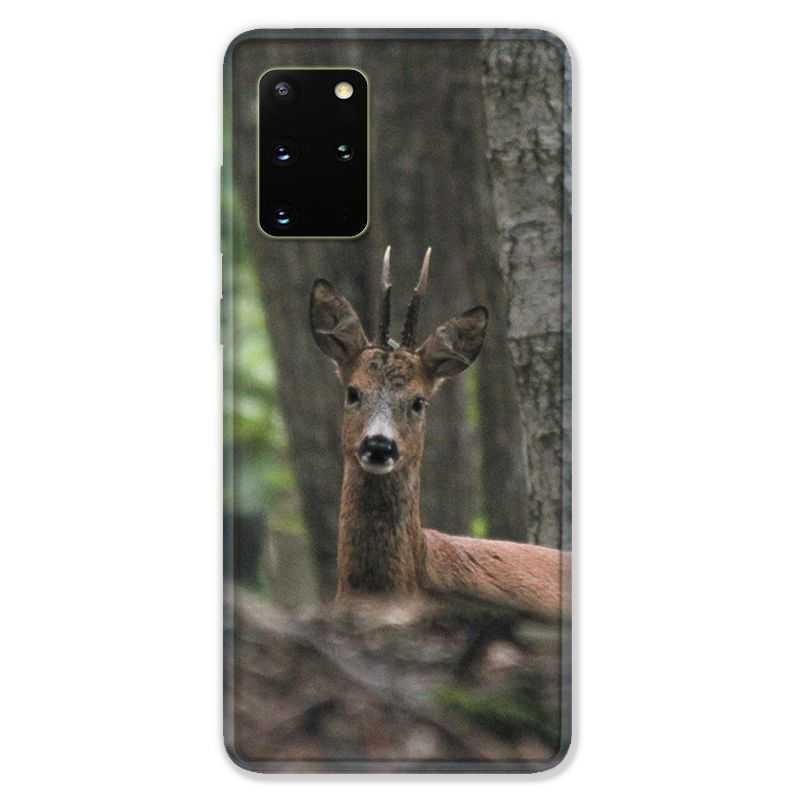 Coque pour Samsung Galaxy S20 PLUS chasse chevreuil Bois