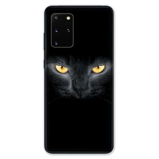 Coque pour Samsung Galaxy S20 PLUS Chat Noir