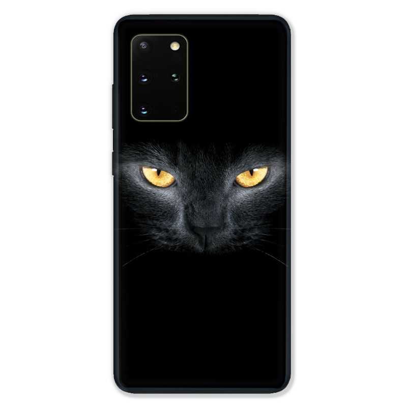 Coque pour Samsung Galaxy S20 PLUS Chat Noir