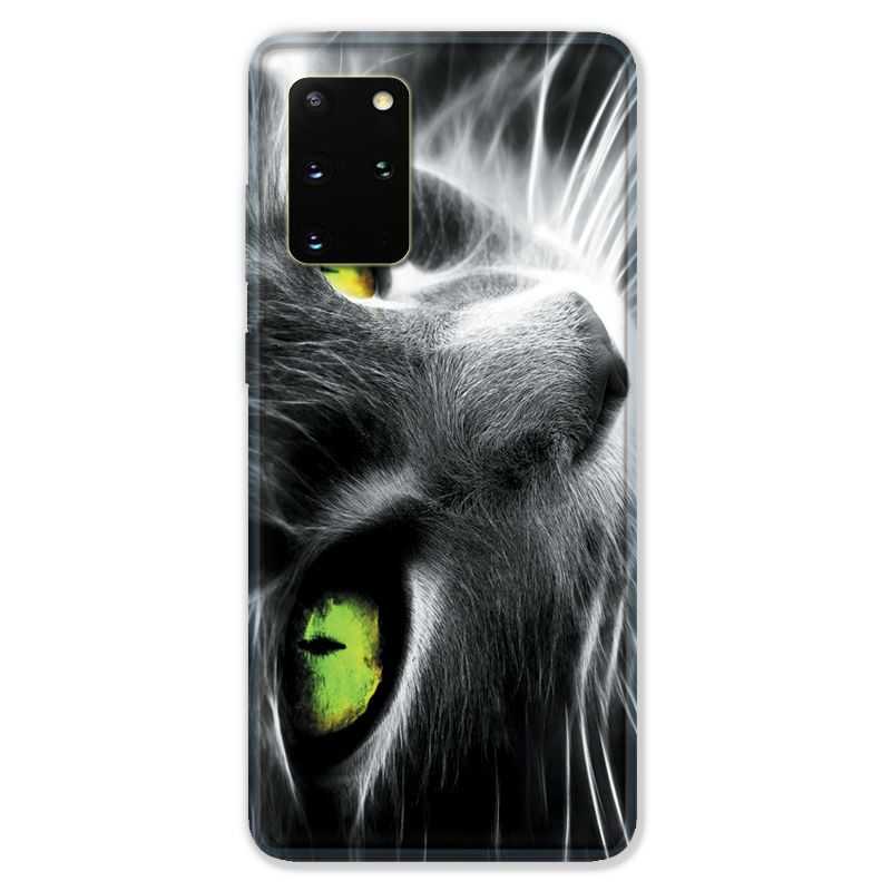 Coque pour Samsung Galaxy S20 PLUS Chat Vert