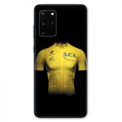 Coque pour Samsung Galaxy S20 PLUS Cyclisme Maillot jaune