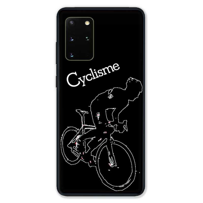 Coque pour Samsung Galaxy S20 PLUS Cyclisme Ombre blanche