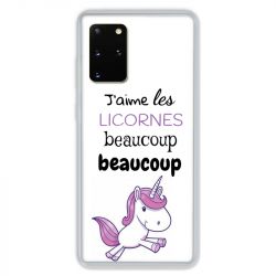 Coque pour Samsung Galaxy S20 PLUS Decale licornes