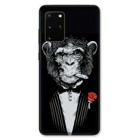 Coque pour Samsung Galaxy S20 PLUS Decale Singe Mafia