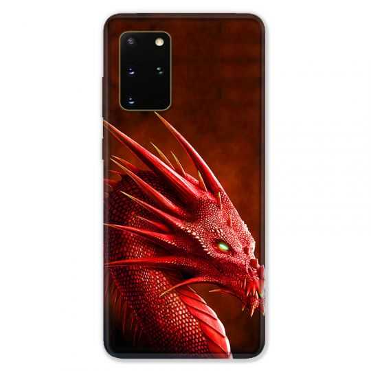 Coque pour Samsung Galaxy S20 PLUS Dragon Rouge