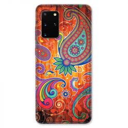 Coque pour Samsung Galaxy S20 PLUS fleur psychedelic