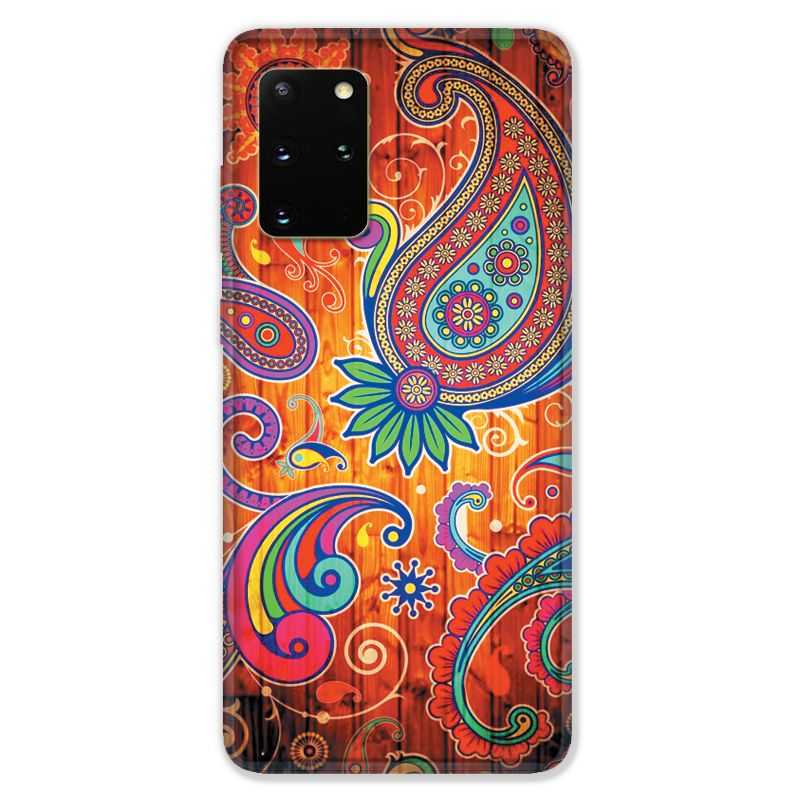 Coque pour Samsung Galaxy S20 PLUS fleur psychedelic
