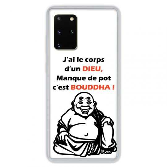 Coque pour Samsung Galaxy S20 PLUS Humour Bouddha