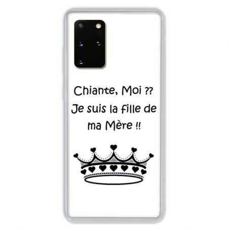 Coque pour Samsung Galaxy S20 PLUS Humour Moi chiante