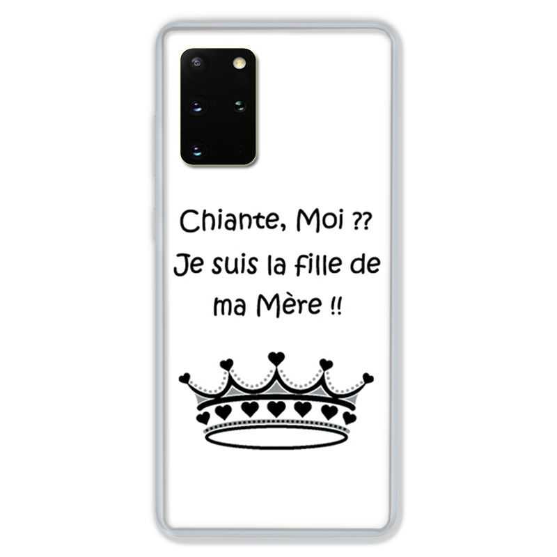 Coque pour Samsung Galaxy S20 PLUS Humour Moi chiante