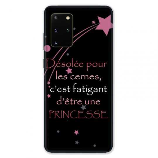 Coque pour Samsung Galaxy S20 PLUS Humour princesse