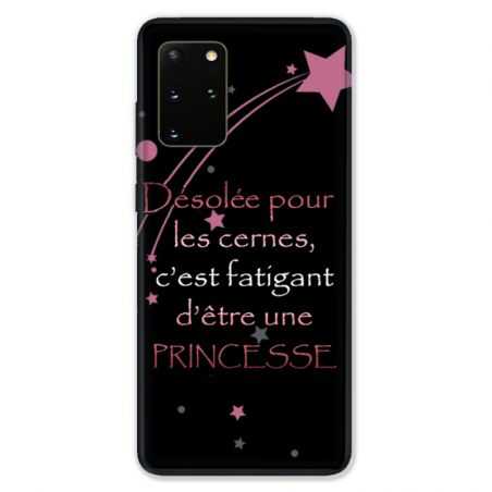 Coque pour Samsung Galaxy S20 PLUS Humour princesse