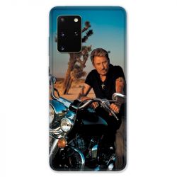 Coque pour Samsung Galaxy S20 PLUS Johnny Hallyday Moto