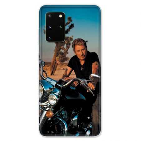 Coque pour Samsung Galaxy S20 PLUS Johnny Hallyday Moto