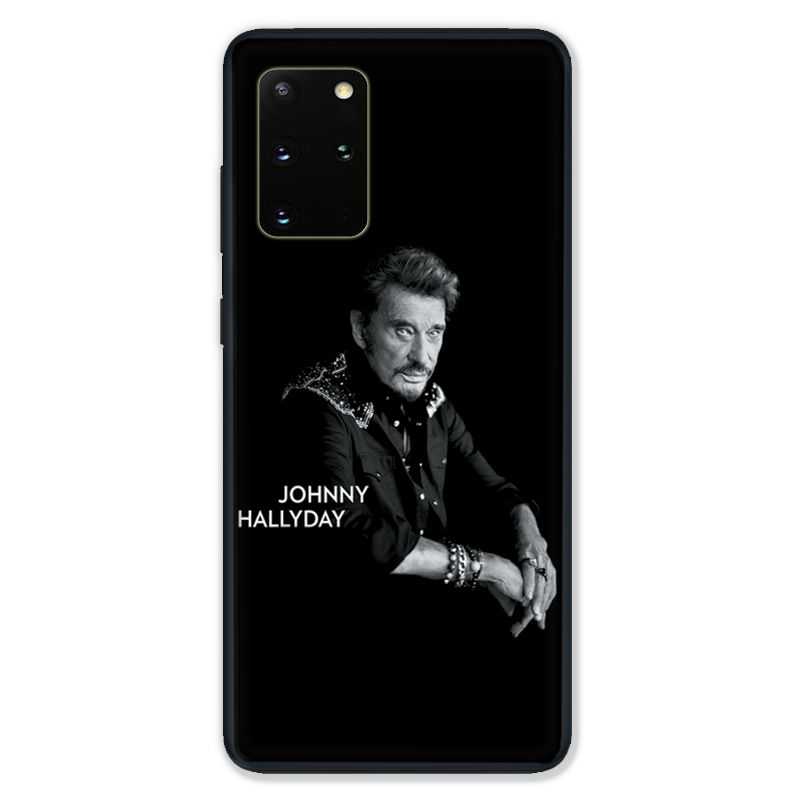 Coque pour Samsung Galaxy S20 PLUS Johnny Hallyday Noir