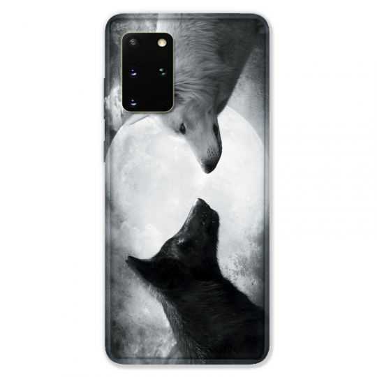 Coque pour Samsung Galaxy S20 PLUS Loup Duo