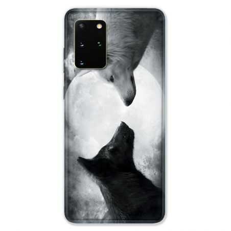 Coque pour Samsung Galaxy S20 PLUS Loup Duo