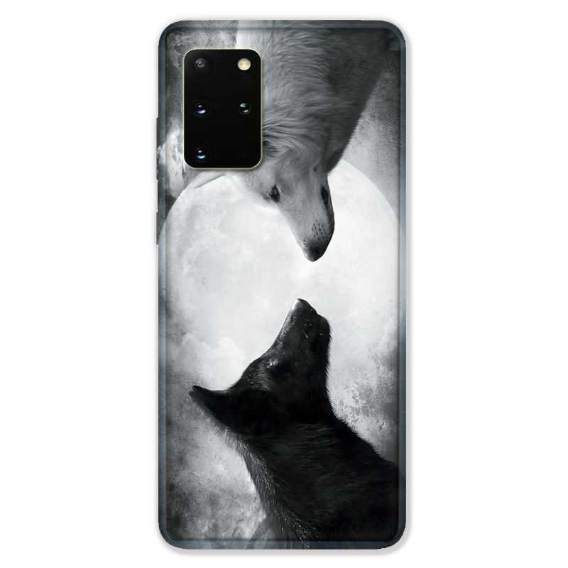 Coque pour Samsung Galaxy S20 PLUS Loup Duo