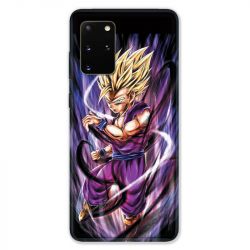 Coque pour Samsung Galaxy S20 PLUS Manga Dragon Ball Sangohan violet