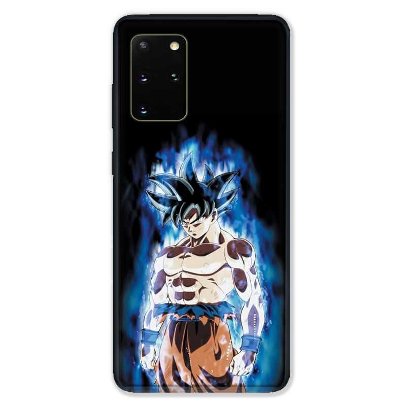 Coque pour Samsung Galaxy S20 PLUS Manga Dragon Ball Sangoku Noir