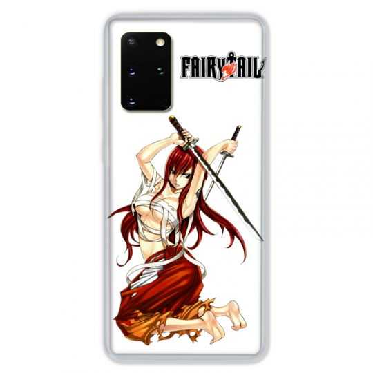 Coque pour Samsung Galaxy S20 PLUS Manga Fairy Tail Erza