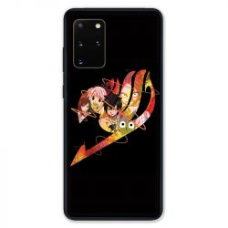 Coque pour Samsung Galaxy S20 PLUS Manga Fairy Tail Logo Noir