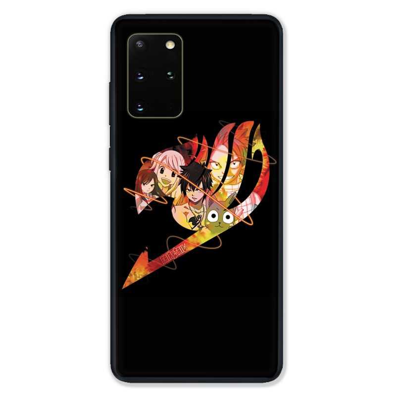 Coque pour Samsung Galaxy S20 PLUS Manga Fairy Tail Logo Noir