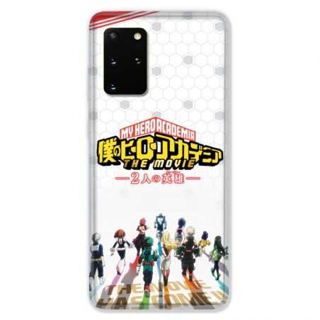 Coque pour Samsung Galaxy S20 PLUS Manga My hero academia blanc