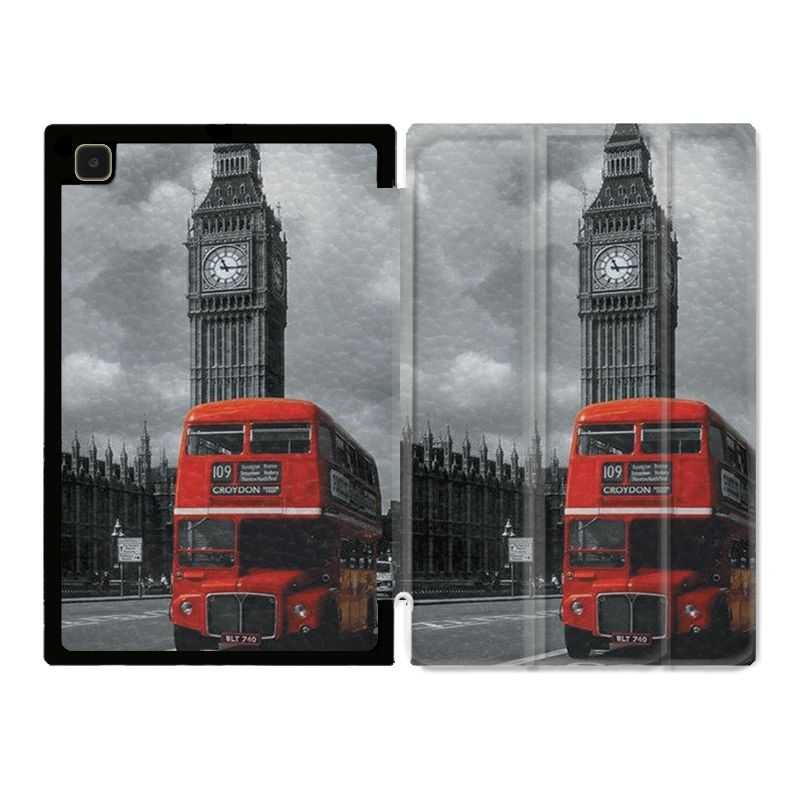 Housse Smart Cover Pour Samsung Galaxy Tab A7 (10.4) Angleterre London Bus