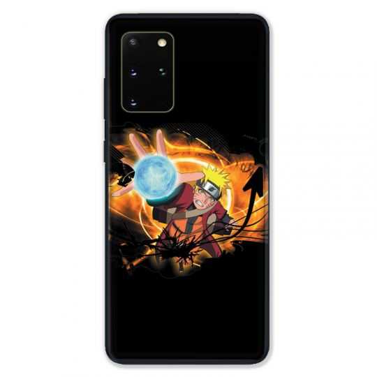 Coque pour Samsung Galaxy S20 PLUS Manga Naruto noir