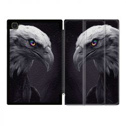 Housse Smart Cover Pour Samsung Galaxy Tab A7 (10.4) Aigle Royal Noir