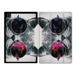 Housse Smart Cover Pour Samsung Galaxy Tab A7 (10.4) Chat Fashion