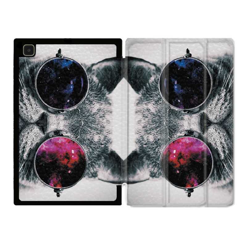 Housse Smart Cover Pour Samsung Galaxy Tab A7 (10.4) Chat Fashion