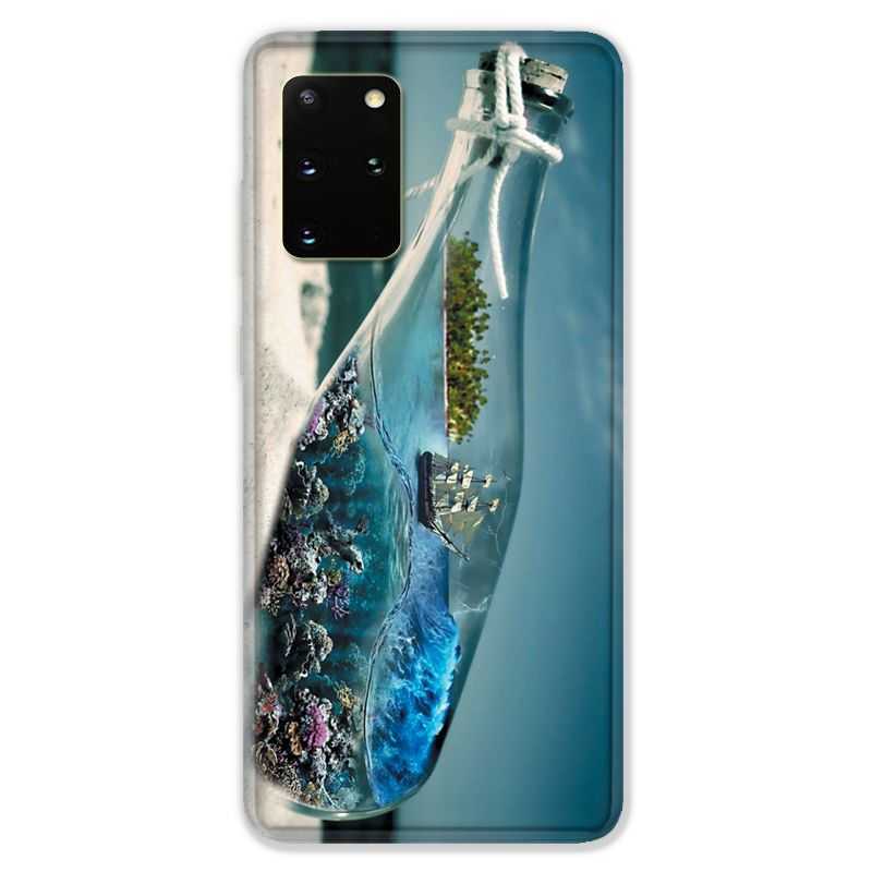 Coque pour Samsung Galaxy S20 PLUS Mer Bouteille